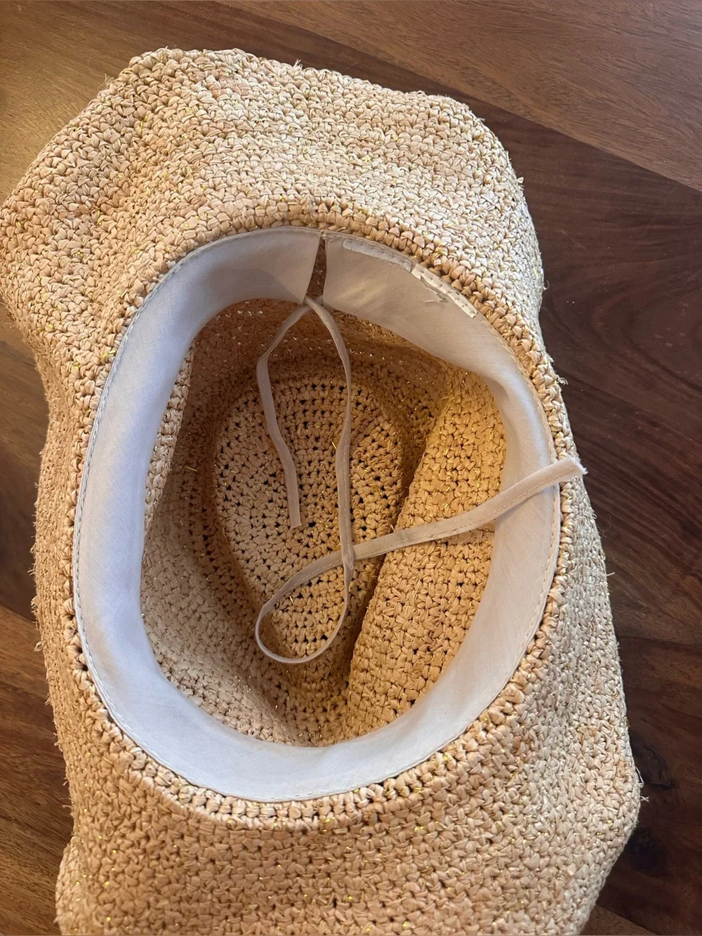 Nikki Beach Raffia Carrera Hat